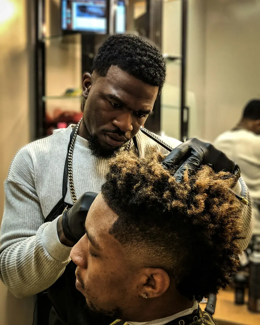 Malik, barbe et rasage au Studio Lume à Paris