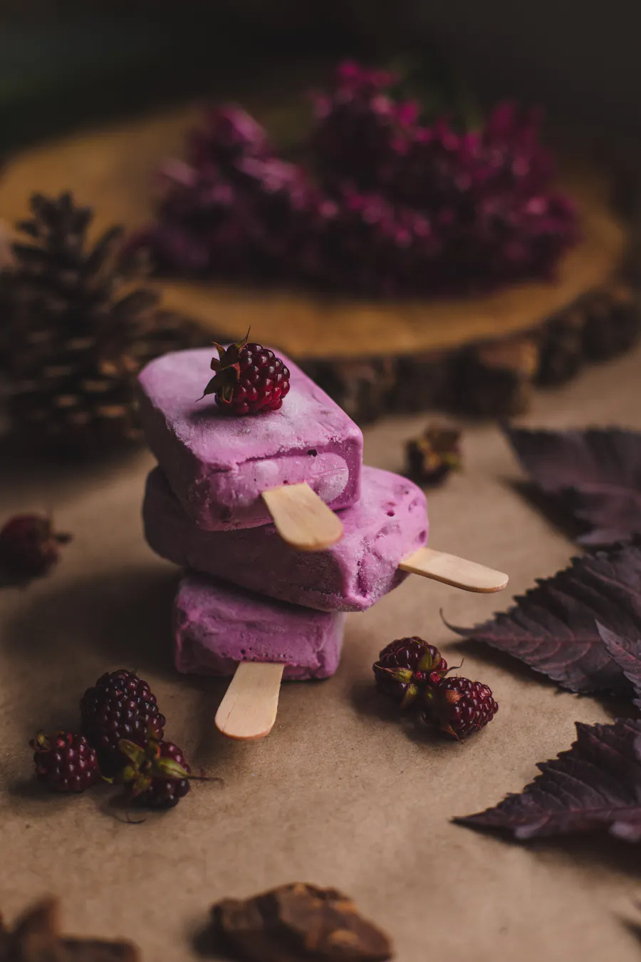 Préparation des glaces dans l'atelier