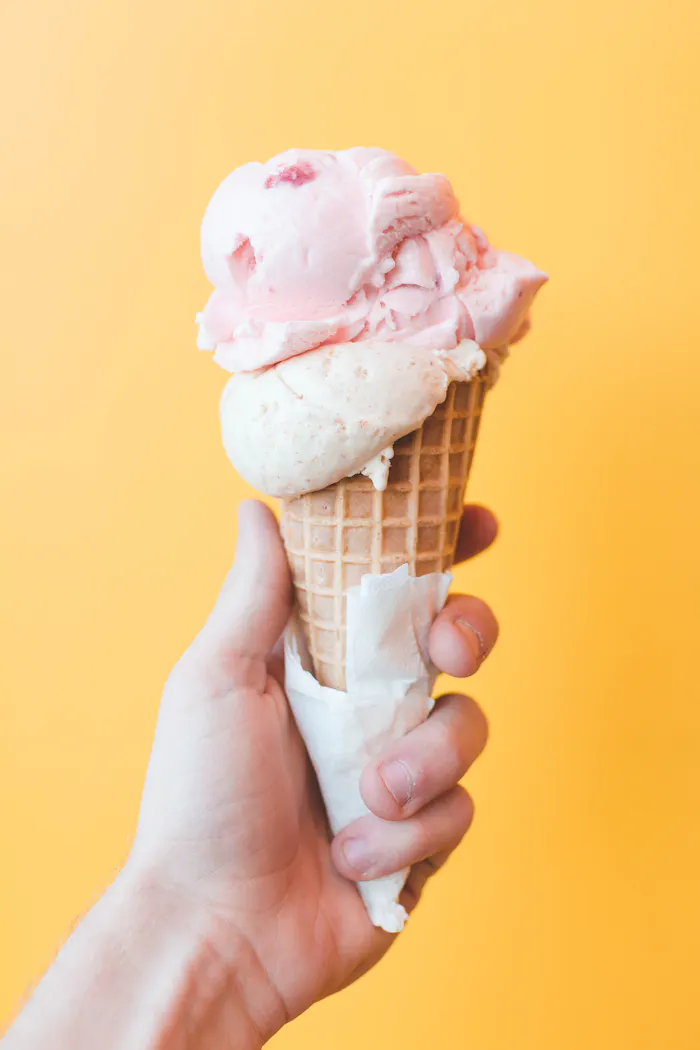 Glace Fraise de Plougastel