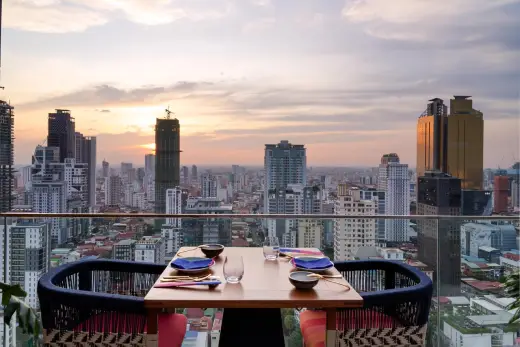Above Eleven Phnom Penh, Japanese, Peruvian, Bar, Asian, Pub, South American