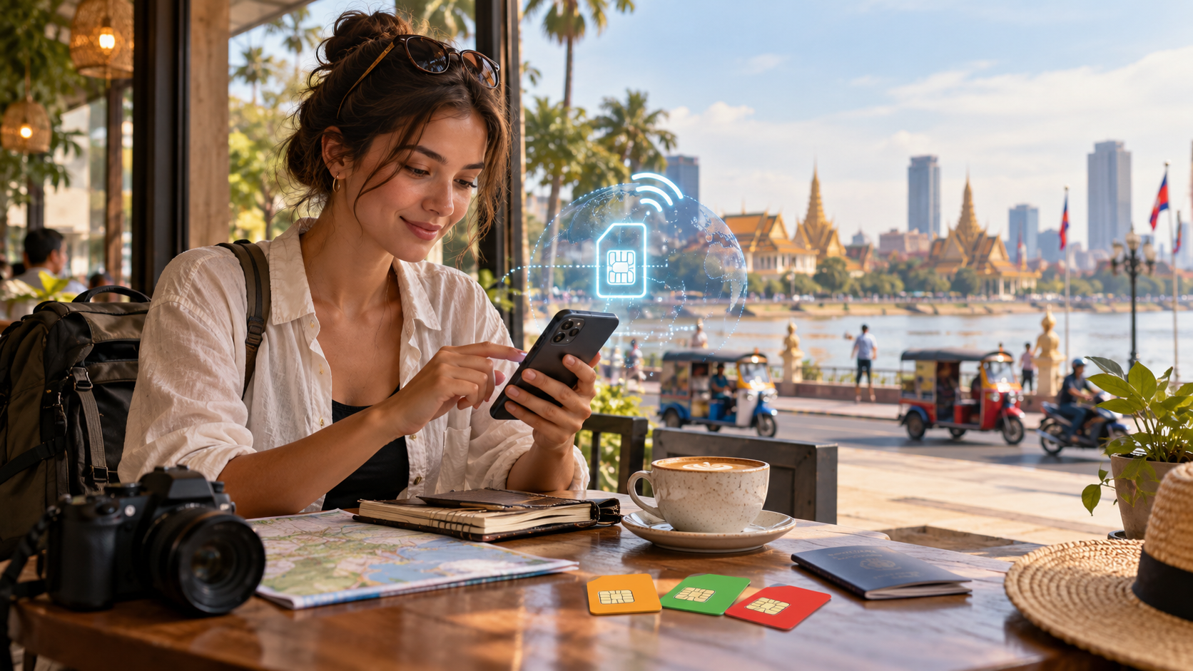 Best SIM Cards and eSIMs for Cambodia: Smart, Cellcard and Metfone (2026)