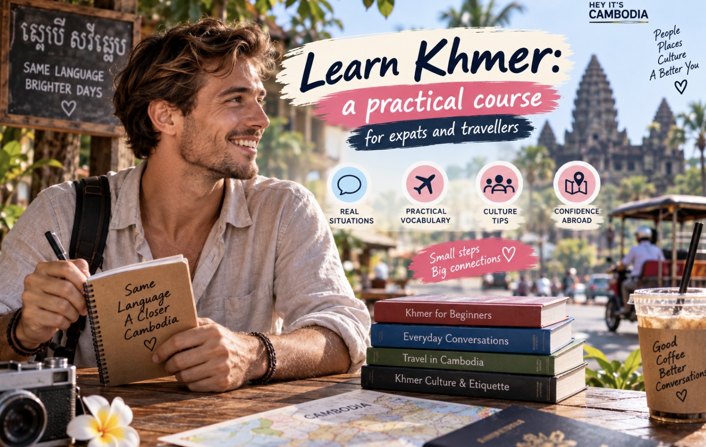 Learn Khmer: a practical course for expats and travellers