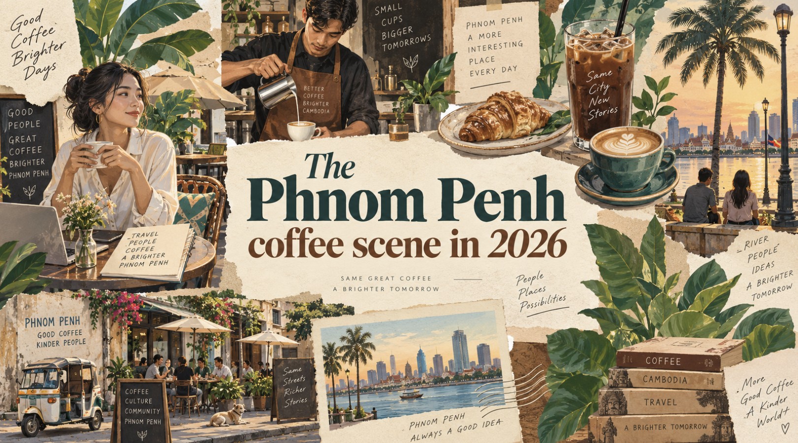 La scène café de Phnom Penh en 2026
