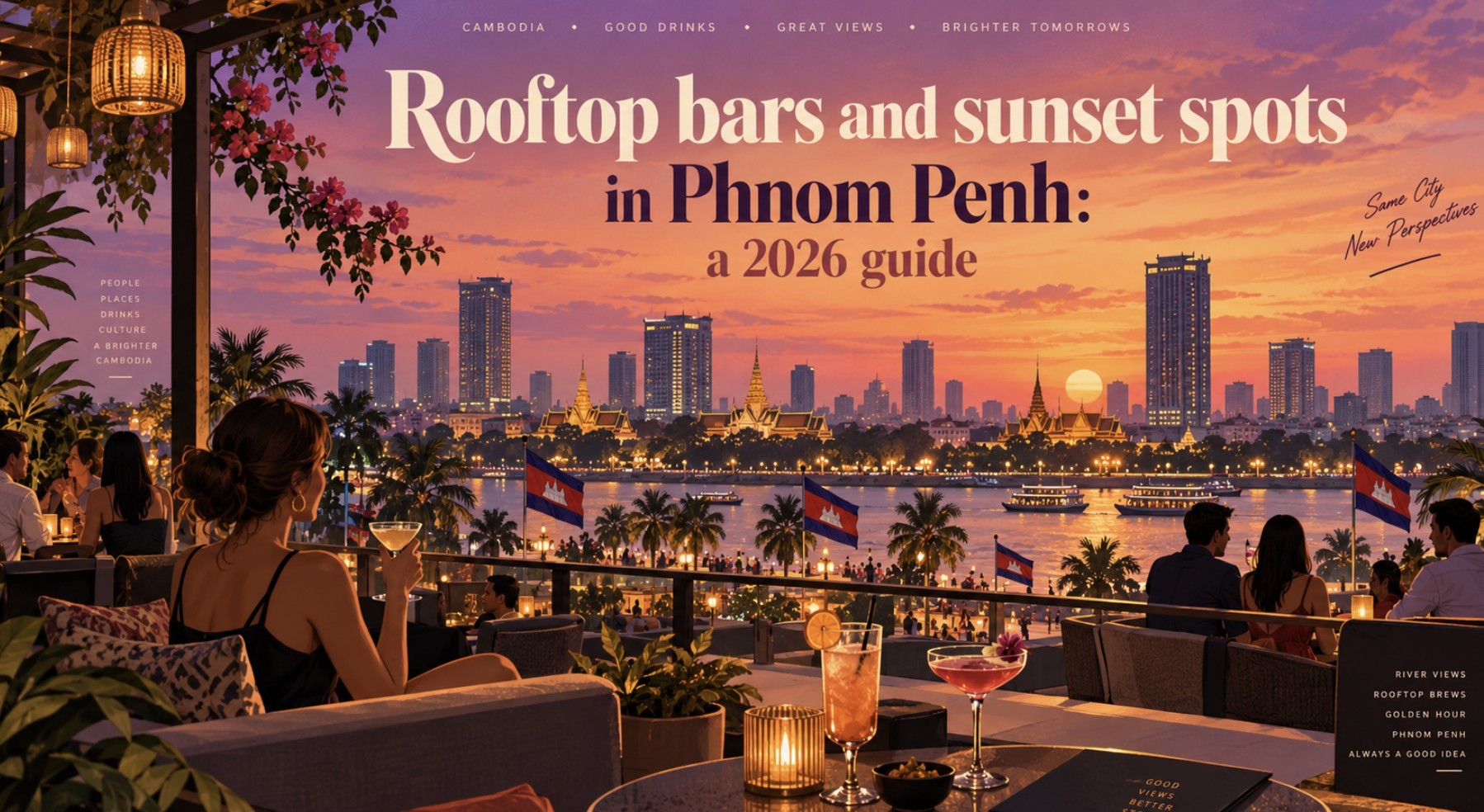 Rooftop bars and sunset spots in Phnom Penh: a 2026 guide