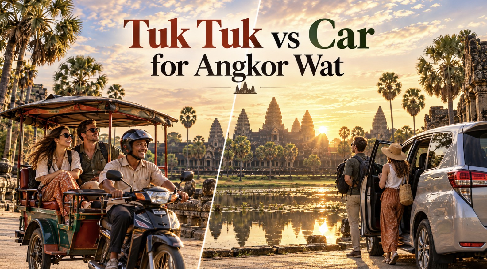 Tuk-Tuk vs Car for Angkor Wat: Which Is Better?