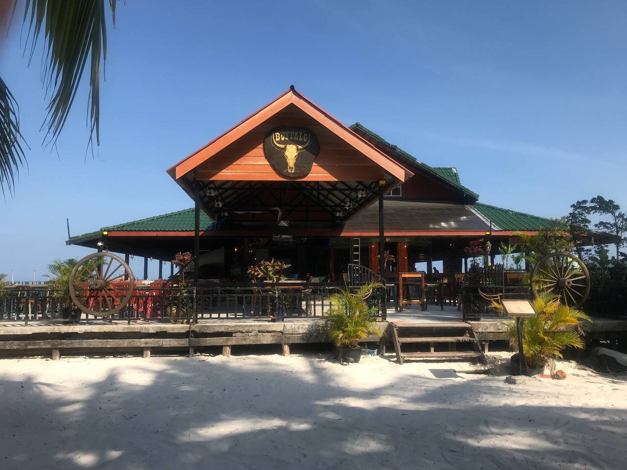Buffalo Restaurant KohRong Cambodia