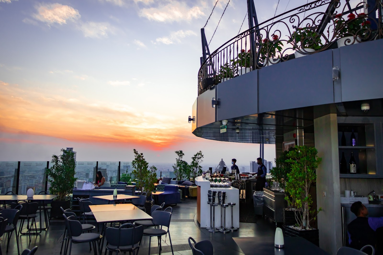 Celeste Revolving Skybar
