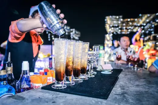 Eclipse Sky Bar & Restaurant, Bar, European, Asian, Cambodian