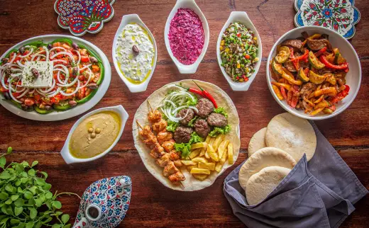Elia Greek Kitchen Bassac Lane, Bar, Cafe, Mediterranean, Turkish, Greek in Phnom Penh