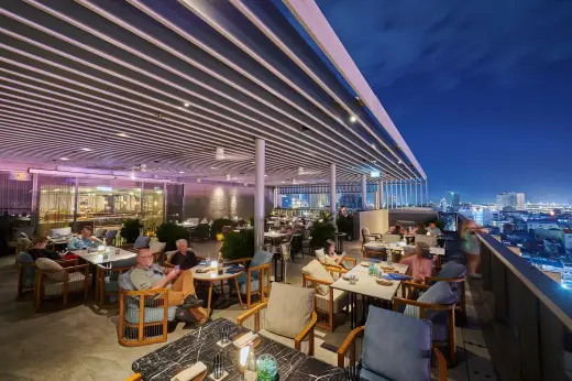 FiveFive Rooftop Bar & Lounge, Japanese, Bar, Seafood, International, Asian