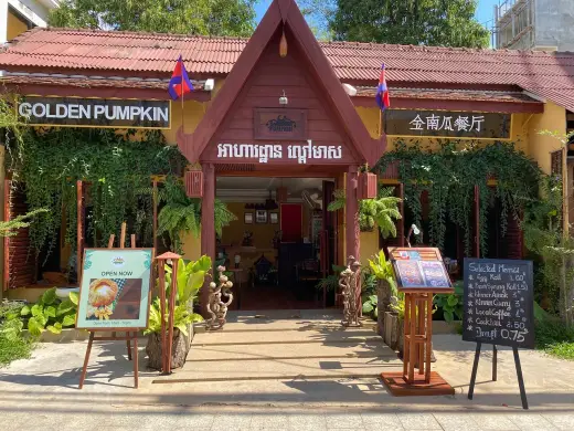 Golden Pumpkin Restaurant, Asian, Healthy, Cambodian