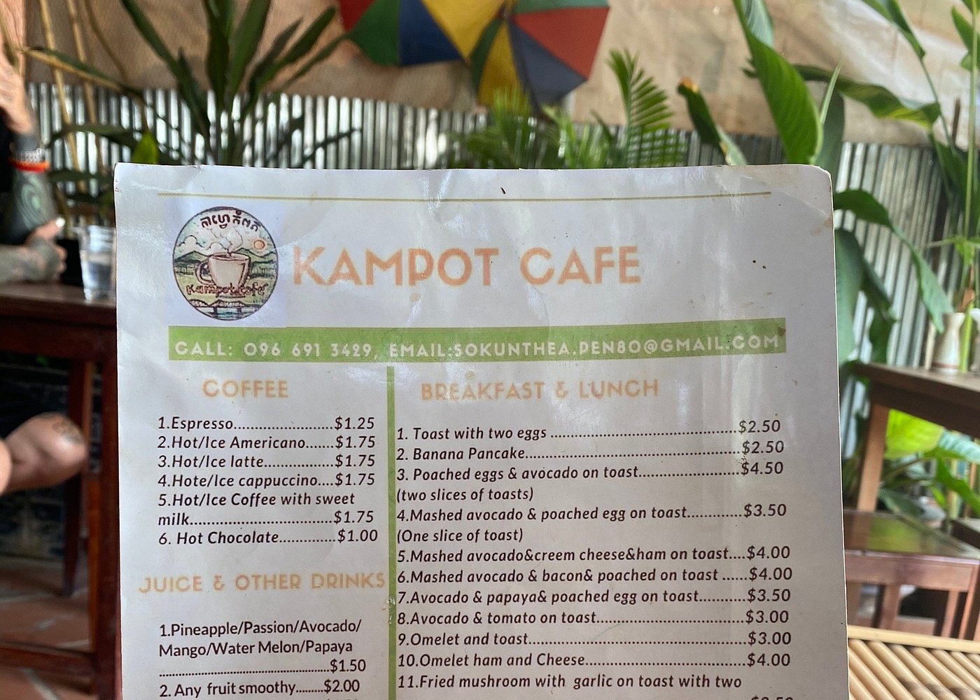 Kampot Cafe