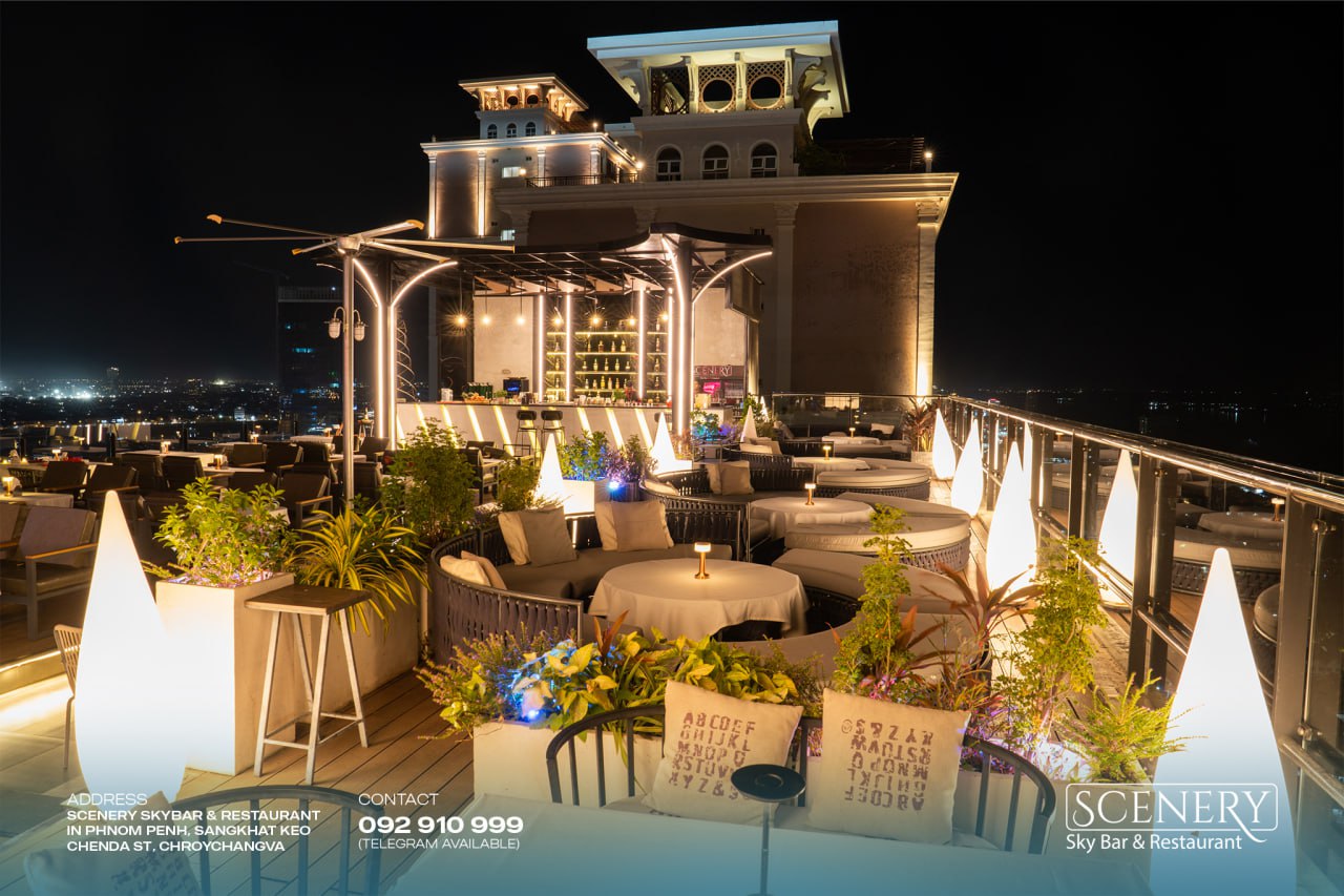 Scenery SkyBar & Restaurant Phnom Penh photo 5