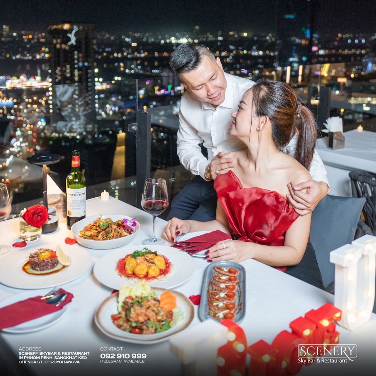Scenery SkyBar & Restaurant Phnom Penh photo 3