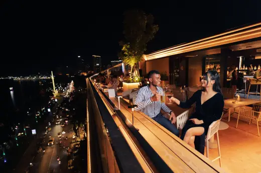 Up by KVL - Rooftop Riverside, Bar, International, Wine Bar, Cambodian, Dining bars